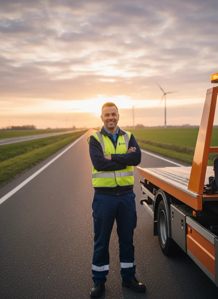 Professionele pechhulp monteur